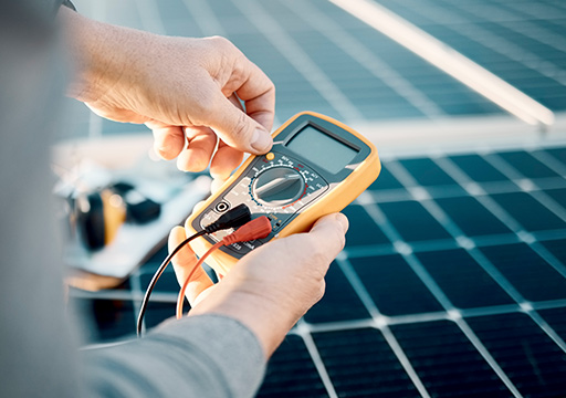 Wimse solar panel banner